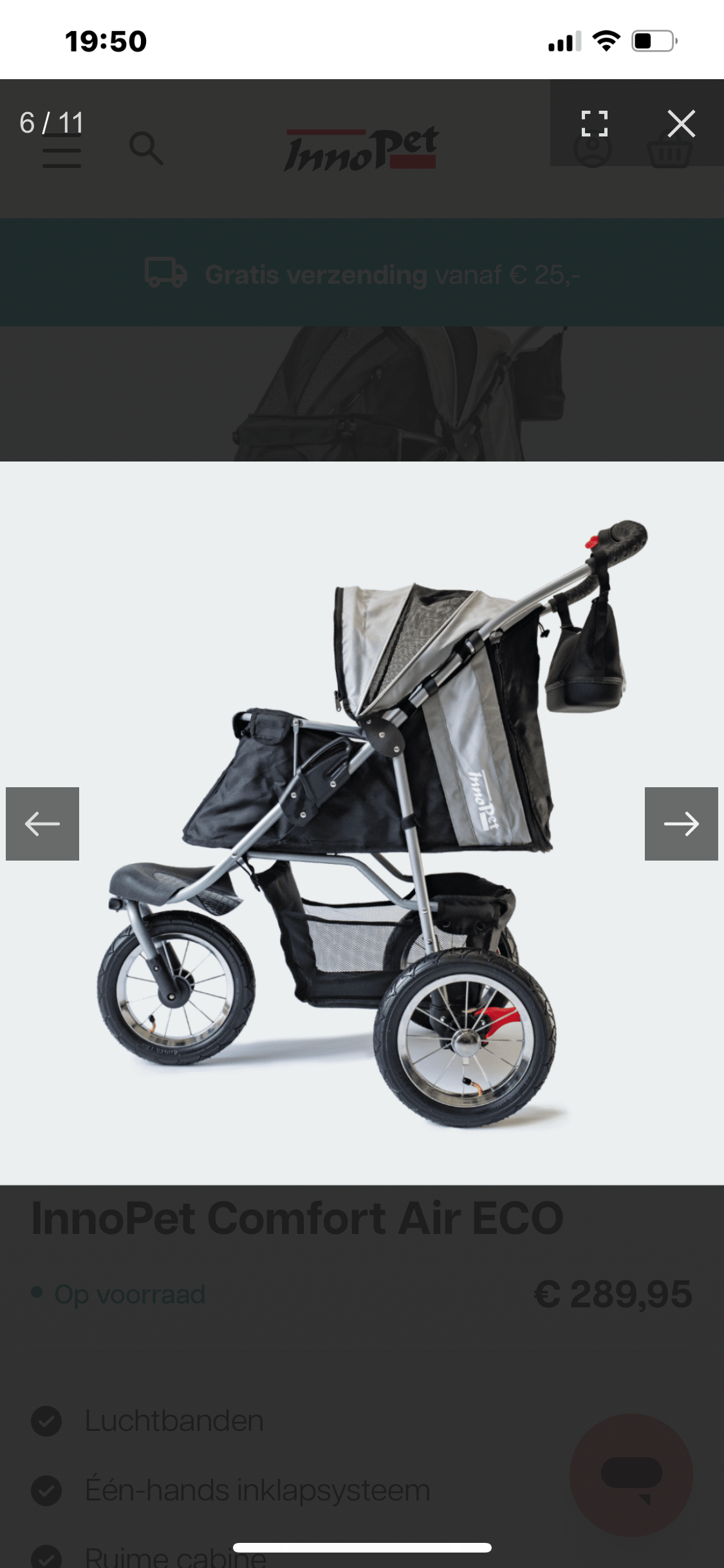 Innopet Comfort Air nieuw in doos - Afbeelding 3